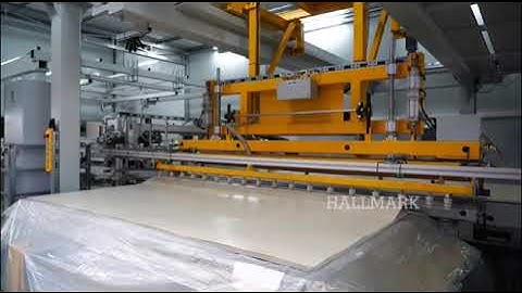 Furniture Production with Melamine Laminate Hot Press Line/Dây chuyền ép nóng Melamine Laminate