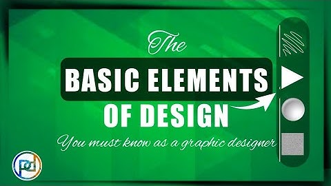 Beginning Graphic Design; Elements Of Design