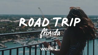 Road Trip Vlog |  Florida week 2🌴 day trip to West Palm Beach + Jupiter, pottery, nail art + cafes