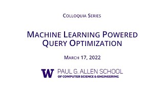 Allen School Colloquium: Ryan Marcus (MIT)