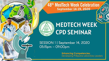 MedTech Week 2020 CPD Seminar Day 1