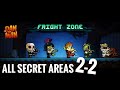 Dan the Man - Fright Zone 2-2 All Secret Areas