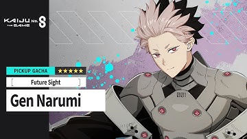 KAIJU NO. 8 THE GAME - Pickup Character Trailer: Gen Narumi [Future Sight]