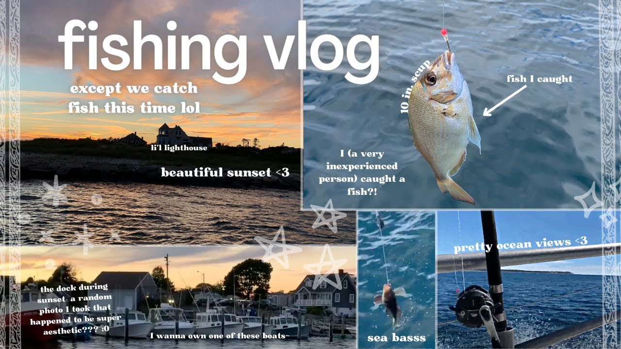[FISHING VLOG 🎣💙] a fun day in my life 🚏