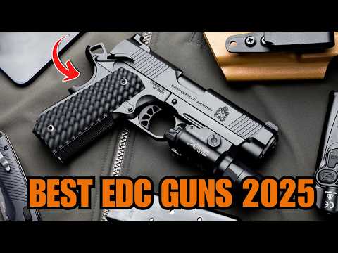Top 8 Best Compact Handguns for Everyday Carry in 2025