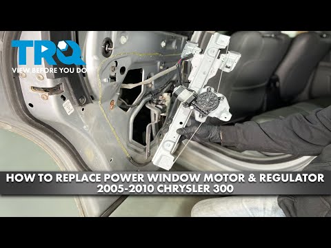 How to Replace Power Window Motor & Regulator Assembly 2005-2010 Chrysler 300