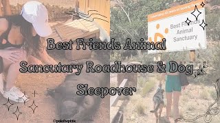 Best Friends Animal Sanctuary Roadhouse & shelter dog sleepover  