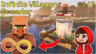 Easy Infinite Villager Farm | Minecraft 1.19 Tutorial