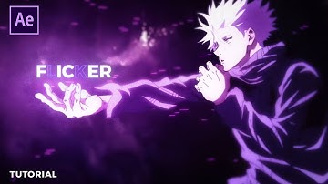 Colourful Flicker Text Animation | After Effects | AMV Tutorial