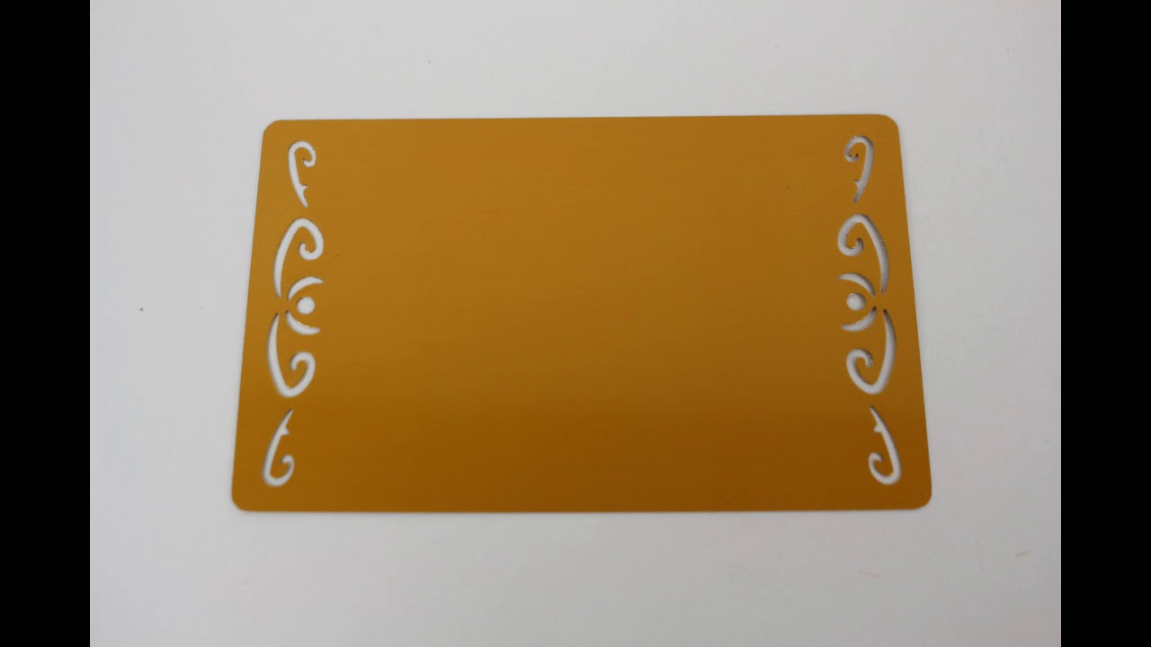 Gold cards - YouTube