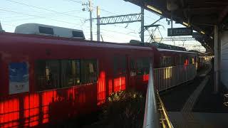 3532F　普通新羽島行き　笠松駅発車！