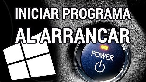 Cómo hacer que un programa se inicie al arrancar Windows www.informaticovitoria.com