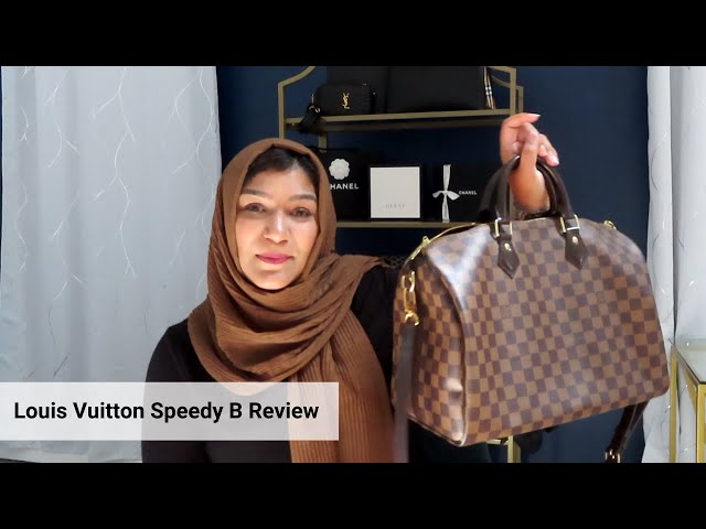 Stylish.Muslimah: Louis Vuitton Speedy 35 Review  Louis vuitton, Louis  vuitton speedy 35, Louis vuitton speedy damier