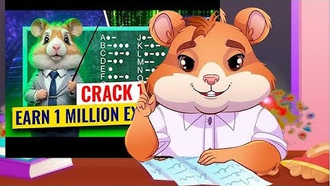 18 June Morse Code Hamster Kombat | 1 Million Points Daily Cipher | Hamster kombat today morse code