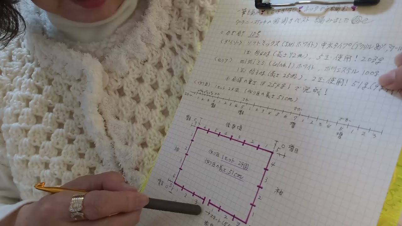 【手編み】オーダー受付ページ A 70-year-old grandma's senior life] I knitted a front-opening