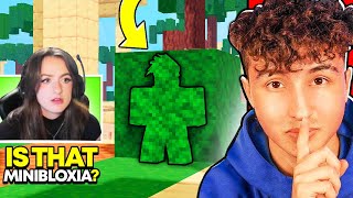 I Snuck Into a Streamers HIDE AND SEEK...(Roblox BedWars)