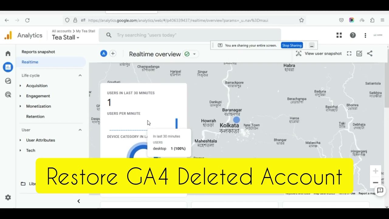 Restore GA4 Deleted Google Analytics From Trash Can In Hindi Restore GA4 Deleted Google Analytics From Trash Can In Hindi