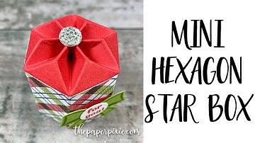 Mini Hexagon Star Box