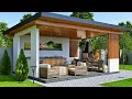 200 Modern Patio Design Ideas 2023 Garden Landscaping Ideas| House Exterior Rooftop Wooden Pergola
