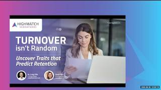 Turnover Isn't Random. Uncover Traits that Predict Retention