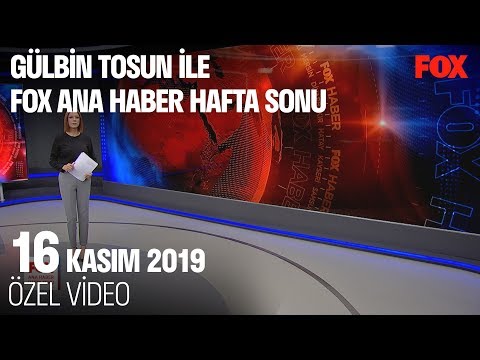 Barış Pınarı şehidine veda... 16 Kasım 2019 Gülbin Tosun ile FOX Ana Haber Hafta Sonu