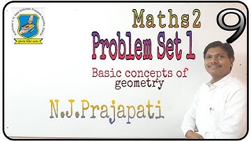 SOME BASIC CONCEPTS OF GEOMETRY. Problem set 1. std 9th