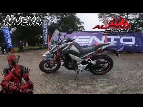 Alpina 300. La nueva motocicleta de vento. Una motocicleta ideal para el off Road
