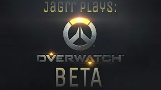 Jagrr Plays Overwatch Beta pt. 1| LET'S GET TRAINING!!!