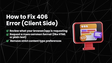 406 Not Acceptable Error Explained | What It Means & How to Fix It