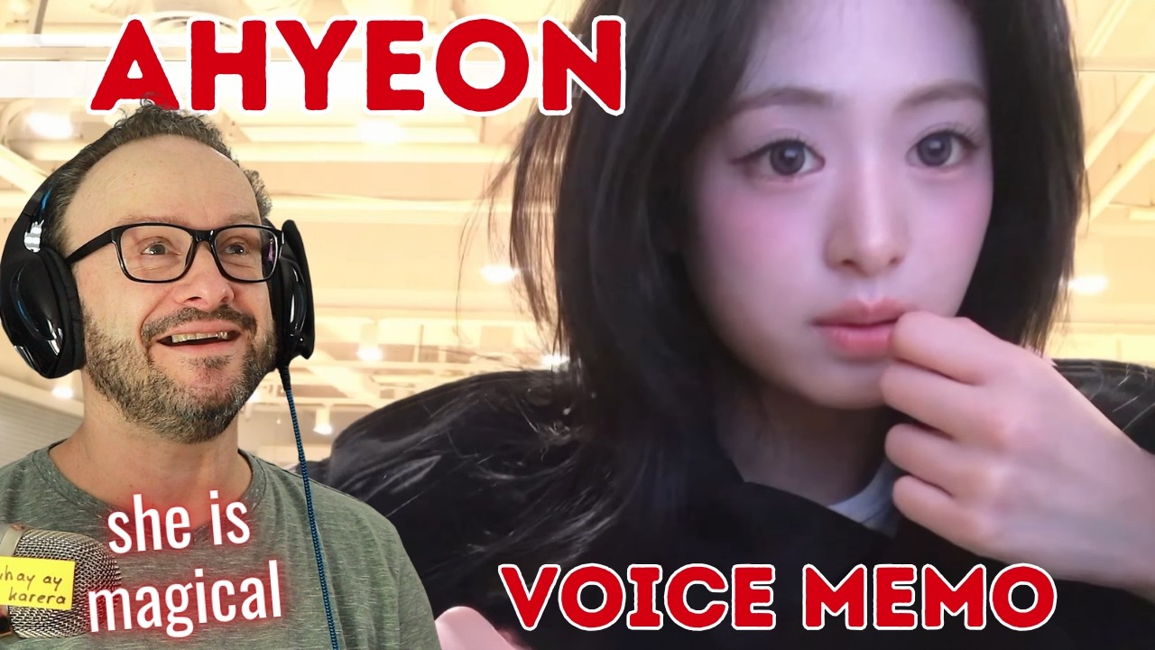 BABYMONSTER - AHYEON Voice Memo - Drivers License cover reaction