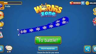 WORMS Go CRAZY Eating CAKE 🍰 & FRUIT 🍓 | Funny Worms Zone.io Gameplay Challenge | Epic Snake Game screenshot 1