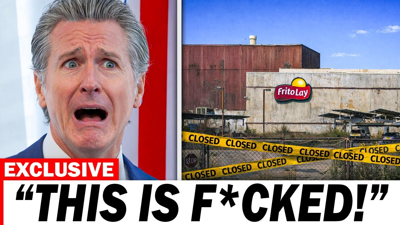Governor Of California PANICS As Frito Lay Begins Shutting Down Plants -  YouTube