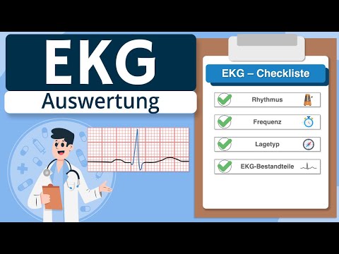 EKG  - Auswertung und Interpretation Schritt für Schritt erklärt