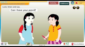 Unit-11 Commands, Instruction and requests Lesson 1-3