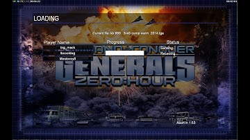 C&C Generals Zero Hour 3 vs 5 Comp Stomp