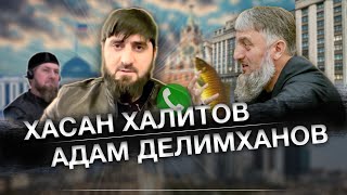 Разговор Хасана Халитова с Адамом Делимхановым,и разъяснение по поводу встречи с каДыровцем!