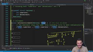 Challenge Solution - Rational Numbers Struct Implementation in C Language | Lecture 57 - Part 2