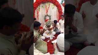 Indian Marriage Ceremony Muslim style 