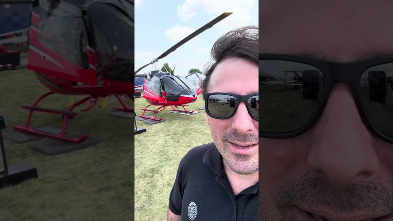 Thanks @BellFlight for the invitation to fly the Bell 505 into @EAA AirVenture at Oshkosh.  🚁