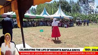 🔴LIVE : KIMBILIO KAMUKUYWA || Celebrating The Life Of Redemta Nafula Simiyu