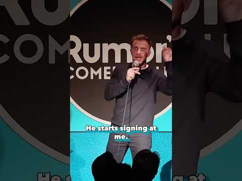 He was so confused.