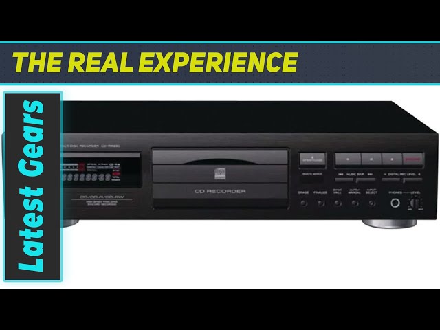 TEAC CDレコーダー  CD-RW890 Teac CD-RW890 MKII Black Digital High Speed CD Recorder+box+