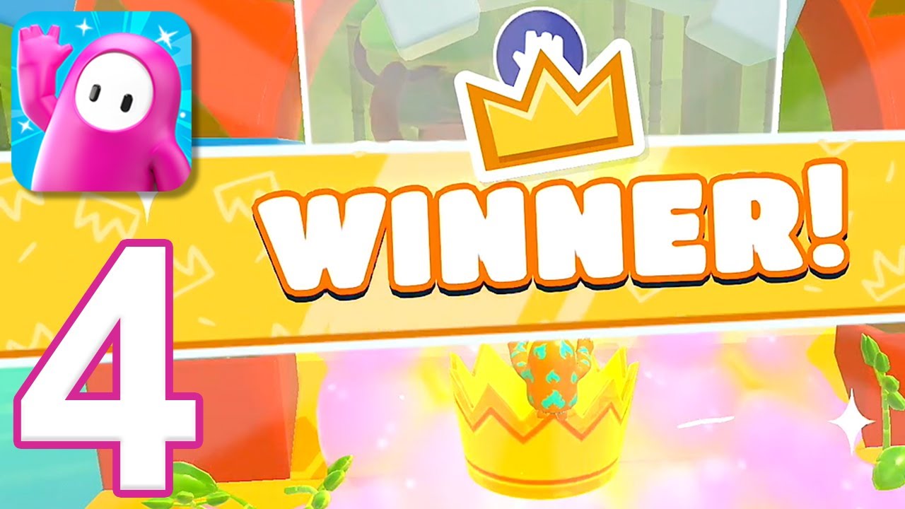 Fall Guys Ios Fall Guys Mobile - Gameplay Walkthrough Part 4 - Crown Win in Solo (iOS ...