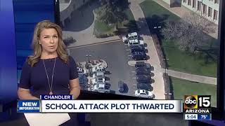 Chandler teen arrested for plotting attack at high school