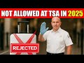 7 NEW TSA Carry on RULES for 2025 ( Don't Get Caught )