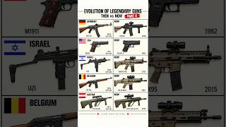 Evolution Of Legendary Guns 🔥 Then Vs Now Part 4