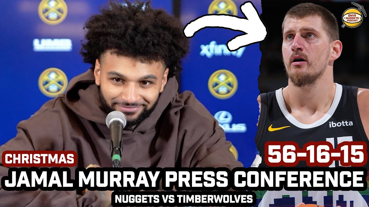 Jamal Murray Praises Jokic's CLUTCHNESS After INSANE 56-16-15 in Nuggets Christmas OT WIN vs Wolves