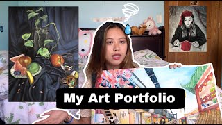 My Accepted Art Portfolio -Pratt, Parsons, Art Center, SAIC, MICA..+ tips! 🎨