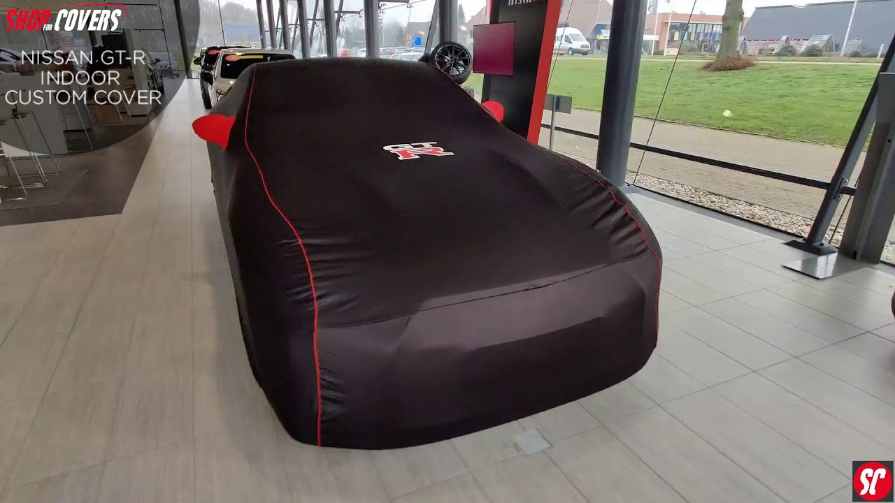 CUSTOM TAILORED CAR COVER FOR NISSAN GTR 2000CURRENT WITH MIRROR POCKETS YouTube