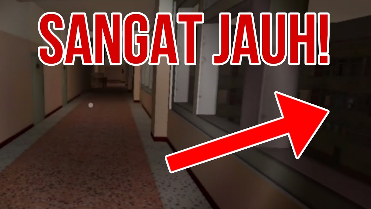 Mengalahkan Giga Chad Mode Escape Mode Hard di Map School